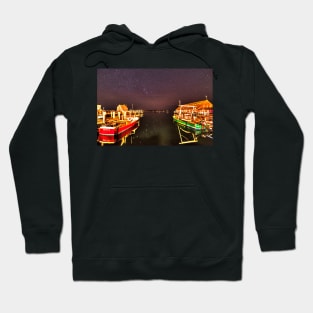 Starry Skies over Edgartown ma cape cod Hoodie